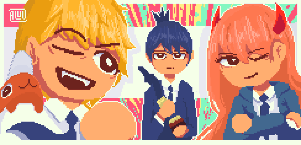 aluvsprite's tweet photo. #PortfolioDay I'm Alab I draw with Pixels 🍂 https://t.co/kjDokvr9NP