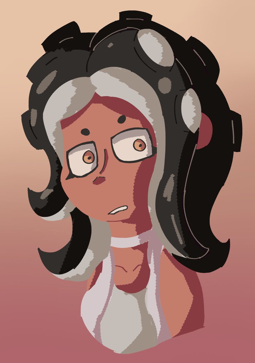 Eo_Ortex's tweet photo. Because I didn't actually end up finishing it, have this Agent 8 doodle instead! #Agent8 #Sideorder #Splatoon #Splatoon3 #Agent8splatoon https://t.co/E96e9N0Cg0