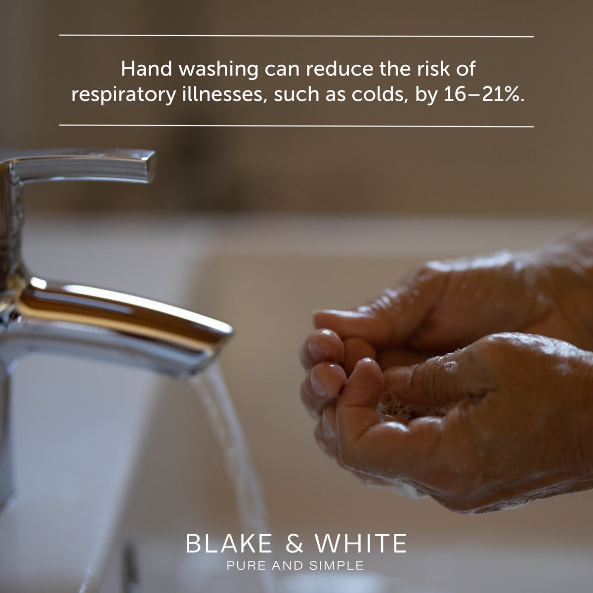 BlakeandWhiteUK's tweet photo. Hand washing can reduce the risk of respiratory illnesses, such as colds, by 16–21% (CDC: Centers for Disease Control and Prevention). ✋ 

All of our hand soaps provide a gentle yet effective cleanse, keeping hands clean and protected. 

#BlakeandWhite #janitorialsupplies https://t.co/itNHnCF8R2