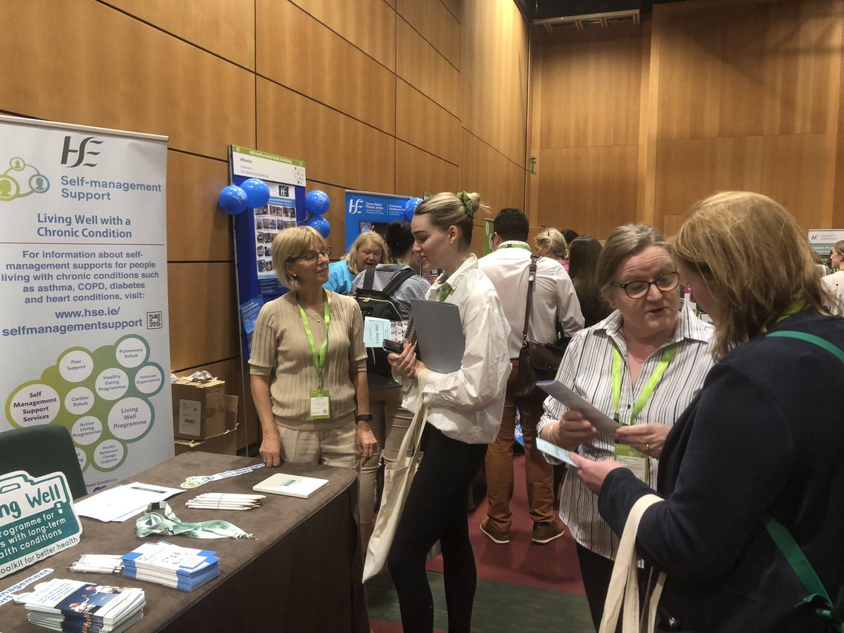 @LivingWellSE @HealthyIreland @YourHWBSE @SouthEastCH @HSELive Lovely to meet and to talk to so many people about #HSEselfmanagementsupport @ the @HealthyIreland conference. ➡️hse.ie/selfmanagement…