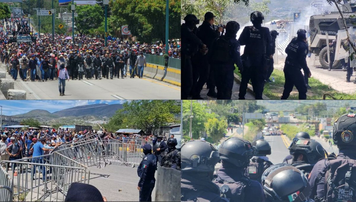 antoniomedina41's tweet photo. En #Guerrero hay ingobernabilidad porque la delincuencia organizada se impone frente a una gobernadora @EvelynSalgadoP
débil que ha cedido a que opere el narco en amplias zonas de su estado. @PartidoMorenaMx sí resultó ser un peligro para México.... 
#GuerreroEnLlamas https://t.co/yWDp8v8hUK
