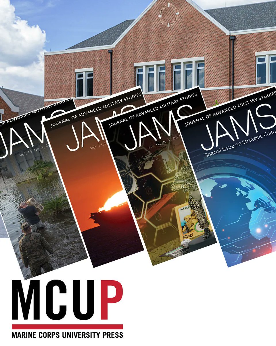 MCUPress (@mc_upress) on Twitter photo The Journal of Advanced Military Studies is currently soliciting articles for Spring 2024 on the militarization of space (due 1 January 2024). buff.ly/3KdXjIx mcu_press@usmcu.edu The Journal of Advanced Military Studies is currently soliciting articles for Spring 2024 on the militarization of space (due 1 January 2024). buff.ly/3KdXjIx mcu_press@usmcu.edu