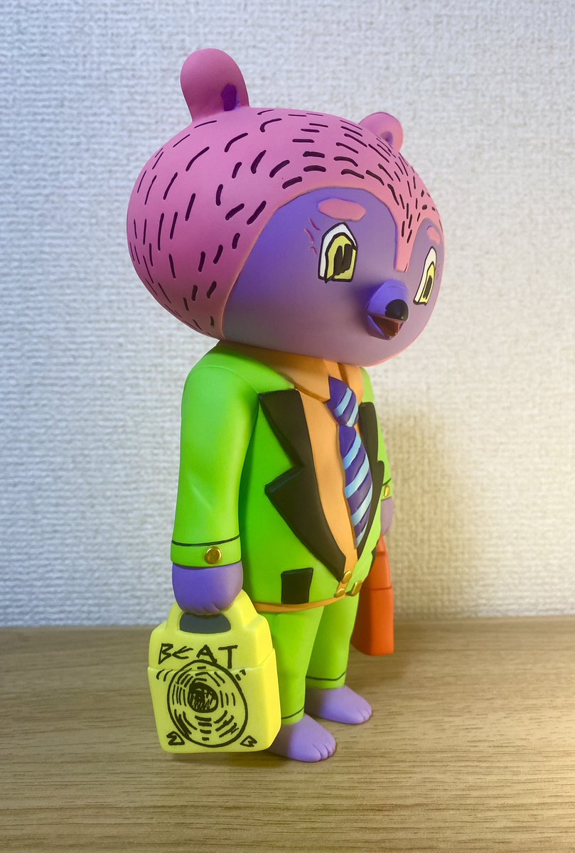 umi_clarity's tweet photo. フライデーベア届いた!
色が凄く良い✨
#robkidney #vynl #kenelefant https://t.co/9pfvhp2Srr
