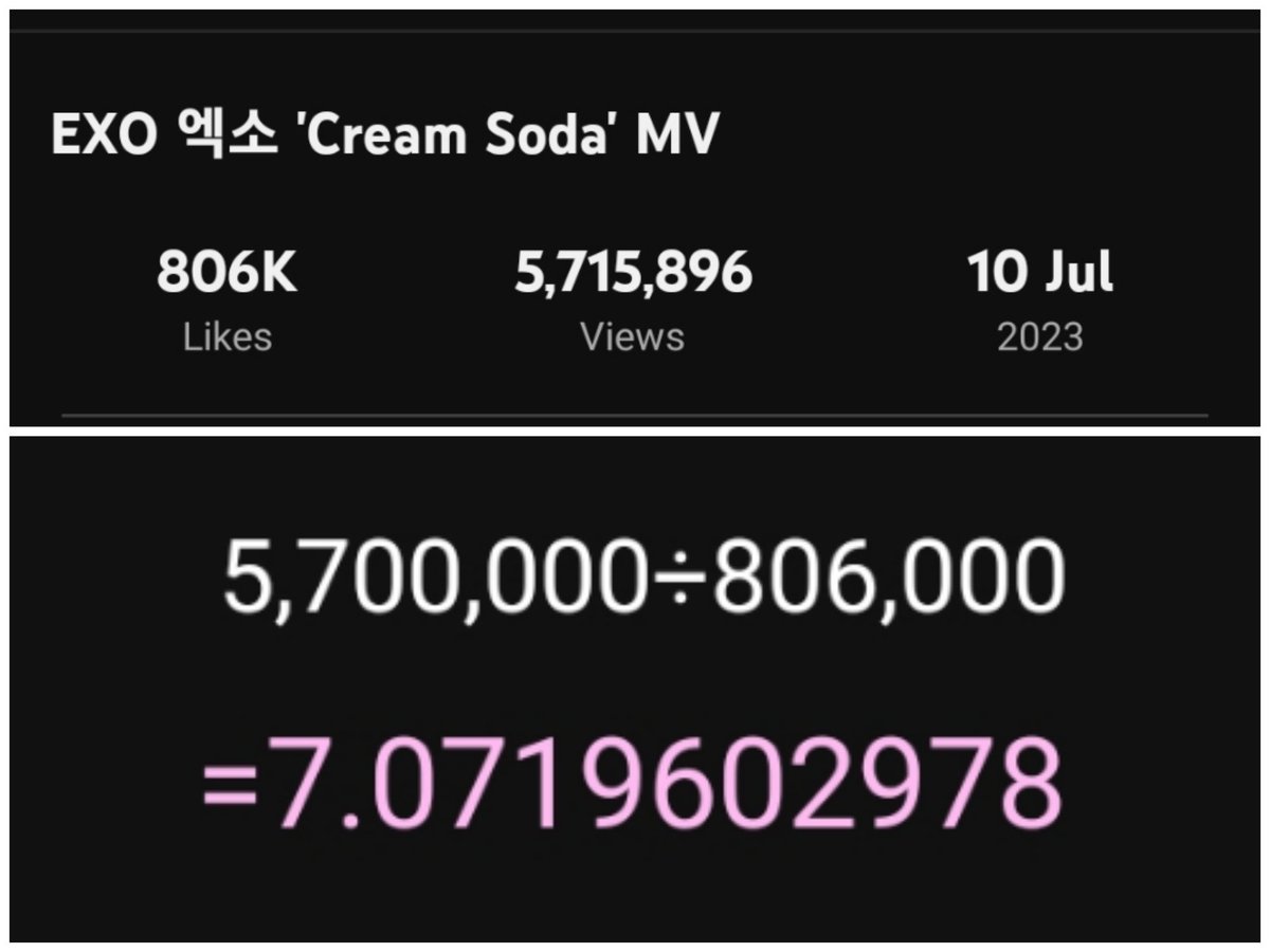 EXO_KLMvoting's tweet photo. Guys. For the sake of my sanity I need you to stream more than 7 times per person ok 🥲
Do 10 x 7 times per person 😒❤️

Stream this 👉🏻 https://t.co/EtwpemP8tQ

#EXO_EXIST #EXO_CreamSoda
@weareoneEXO https://t.co/drWFBfuAot