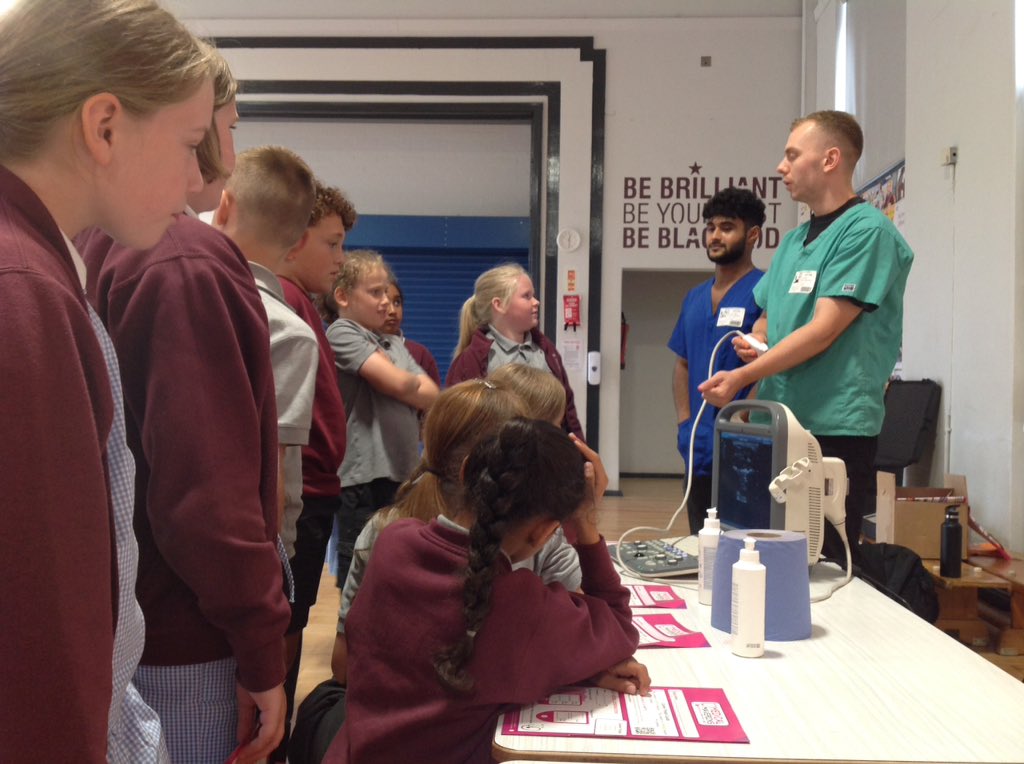 We've had the best afternoon with Medical Mavericks; experimenting with medical equipment to find out about the human body.