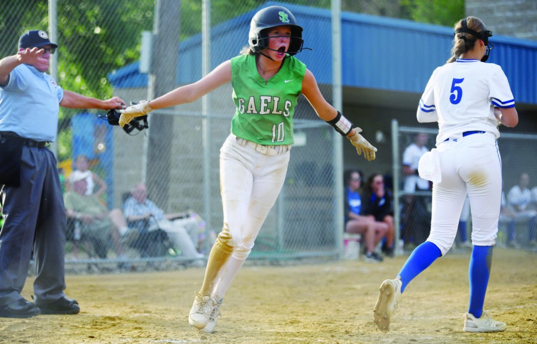 In the blink of an eye, the <a href="/SEGaels/">St. Edmond Catholic</a> softball team took control in a regional final, claiming a state spot <a href="/IGHSAU/">IGHSAU</a> #iahssb 

messengernews.net/sports/local-s…