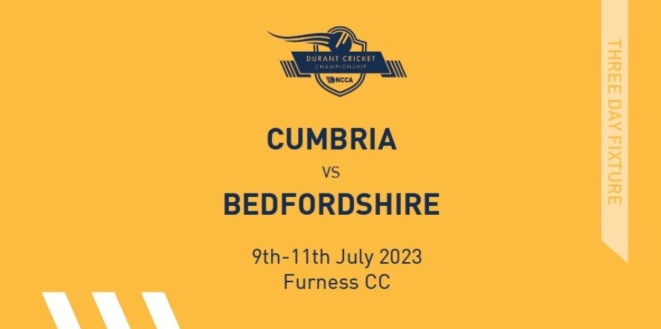 🏏Beds wrap up victory🏏

<a href="/BedfordshireCCC/">Bedfordshire CCC</a> have completed their win over <a href="/CUMBERLANDCCC1/">CUMBRIA CCC</a> on the third afternoon <a href="/FurnessCC/">Furness Cricket Club</a>.  

<a href="/MattColes_90/">Matthew Coles</a> with 11/87 was a key factor in their victory as Cumbria never recovered from being bowled out for just 107 on Day 1.   Beds won by 7 wkts.