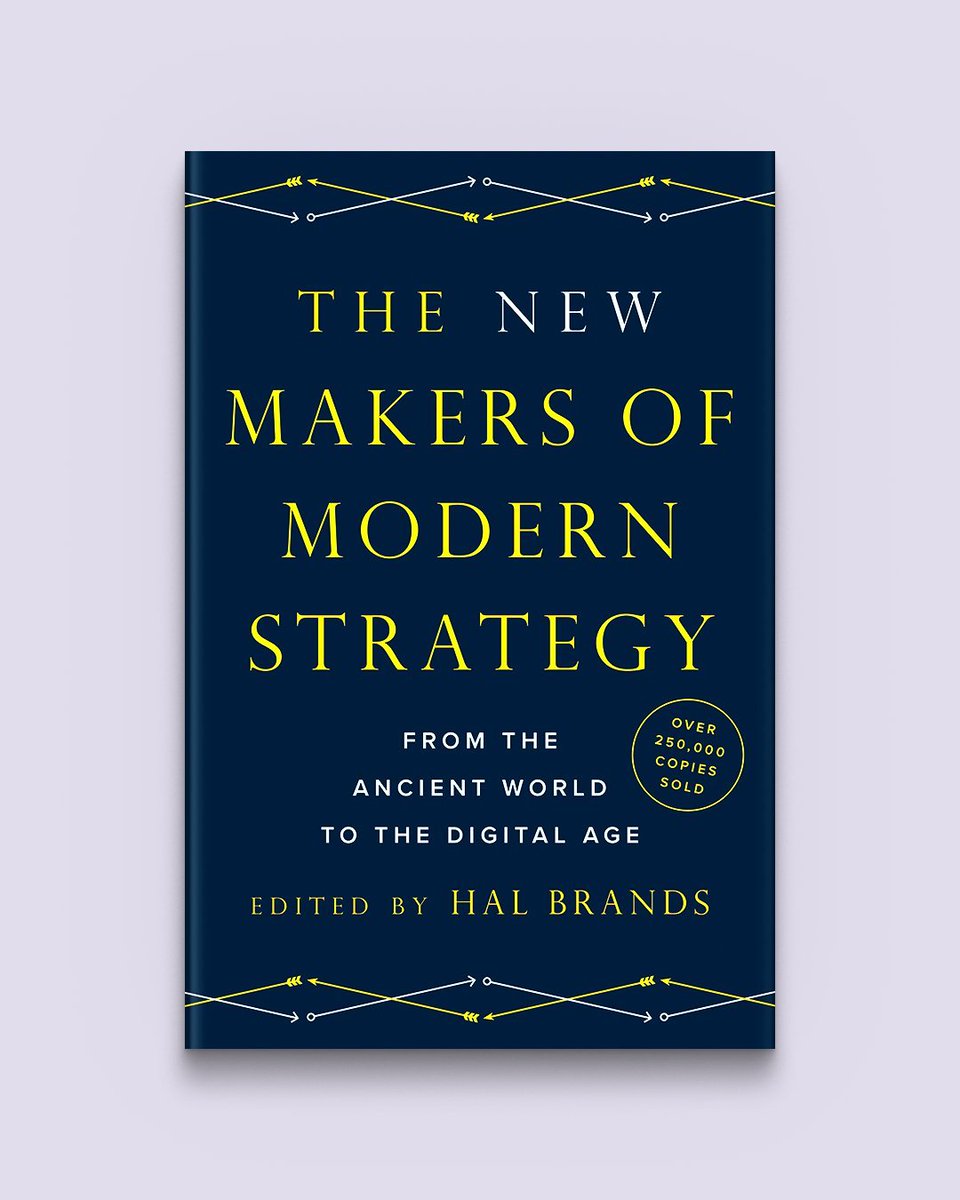 The New Makers of Modern Strategy is the next generation of the definitive work on strategy and the key figures who have shaped the theory and practice of war and statecraft throughout the centuries. (edited by <a href="/HalBrands/">Hal Brands</a>)

📖cfc.overdrive.com/media/9399627?…