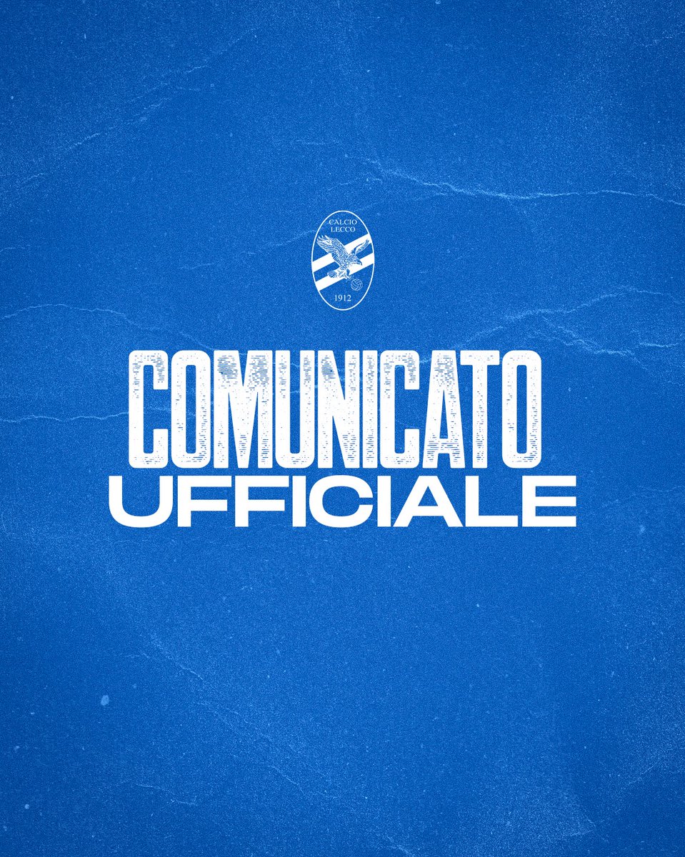 CalcioLecco1912's tweet photo. comunica che, acquisiti i pareri della Covisoc e della Commissione Criteri Infrastrutturali e Organizzativi, il Consiglio Federale FIGC ha deciso – all’unanimità – l’ammissione della Calcio Lecco 1912 al campionato di Serie B per la stagione 2023/24.

#CalcioLecco1912 #Lecco https://t.co/LpyEdMqw6G
