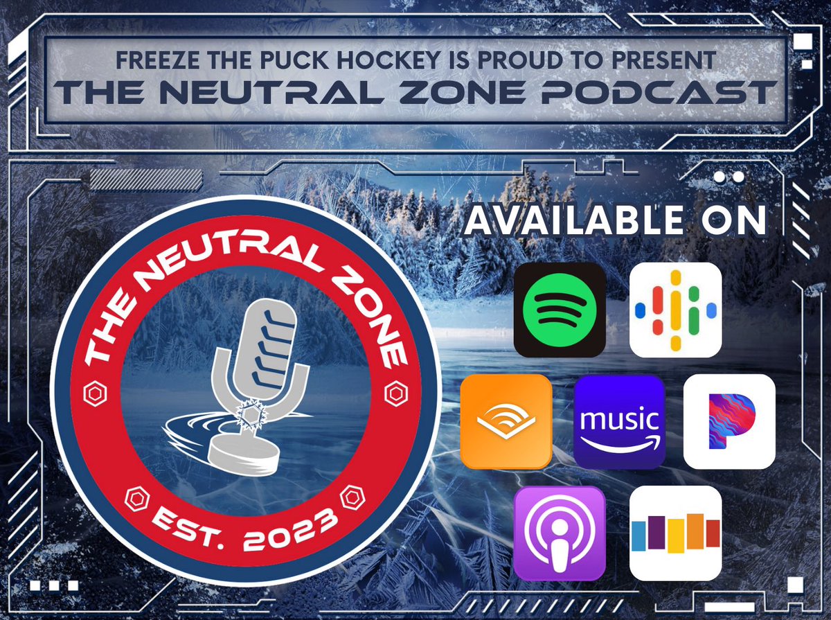 Tuesdays are now officially your favorite day of the week! Our new episodes drop each Tuesday at 9am est.

So come take a listen as Episode 5 is live!

#TheNeutralZone
#HockeyPodcast
#FTPH