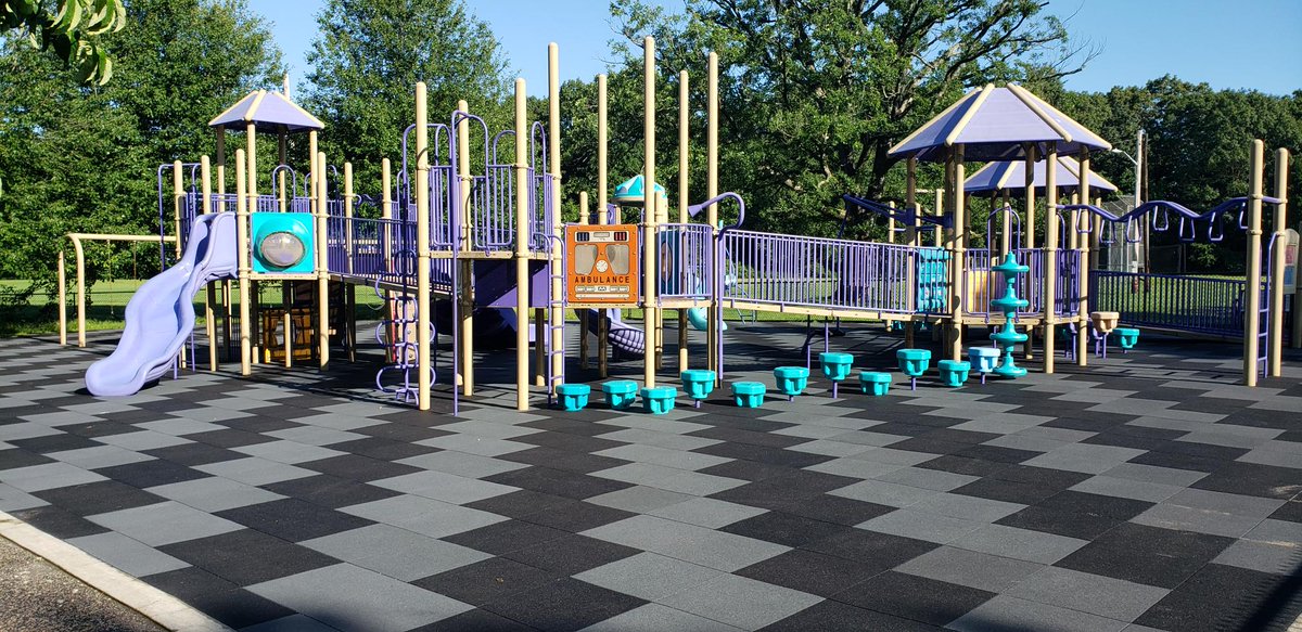 Newton Centre Playground Project is complete and the Play area is open!!!