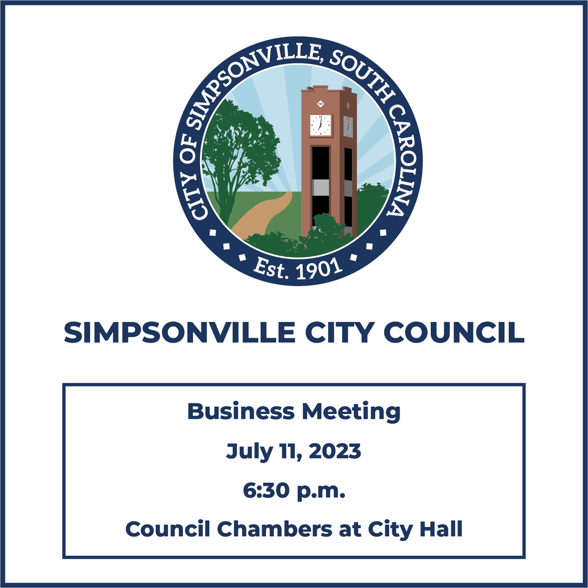 Simpsonville SC tweet media