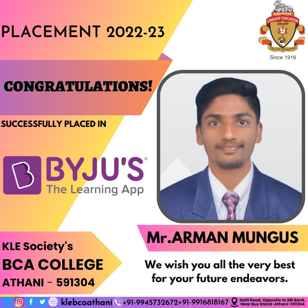 AthaniBca's tweet photo. HEARTIEST CONGRATULATIONS
 💐💐💐💐💐💐💐
 Arman Mungus https://t.co/p6lZSlZFG9
