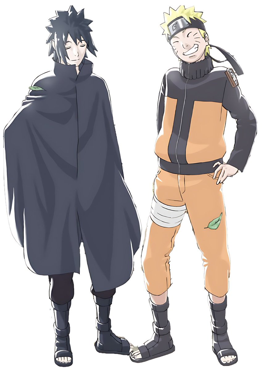 Naruto and Sasuke 