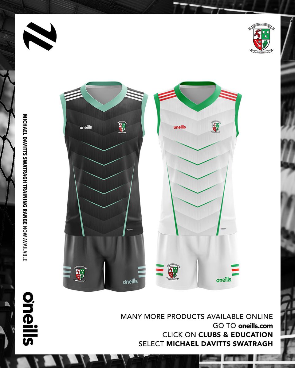 davittswatragh's tweet photo. New Michael Davitt GAC training gear available, order here - https://t.co/7J4WLAH6Ov https://t.co/YcOWzMVtGX