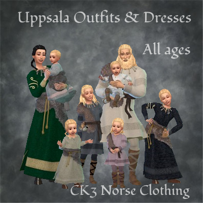 MedievalSims4's tweet photo. CK3 Norse Outfits &amp; Dress Uppsala
https://t.co/Fcu04z4X6s
or https://t.co/LJblLFjvBr
https://t.co/sd47KgUEEw
#Sims4 #Sims4Cc #sims4vikings
#sims4medieval https://t.co/t5FjyjEUKc