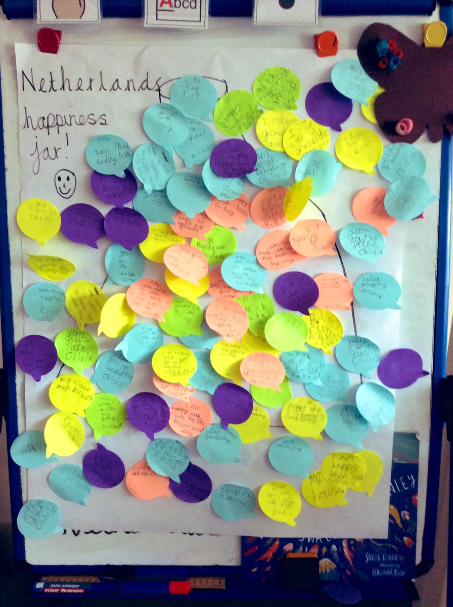 Netherlands came up with lots of things that make them happy #BPSE4S
