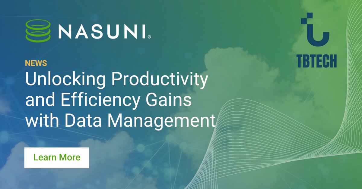 Nasuni's tweet image. Chief Product Officer at @Nasuni, @rkenn5, discusses how the cloud can enable enterprise productivity and efficiency. ☁️

💡 Learn more from @tbtechco: bit.ly/44gngyA #UserProductivity #Nasuni #FileDataServices #Cloud #ITSolution #DataStorage #Efficiency #Productivity