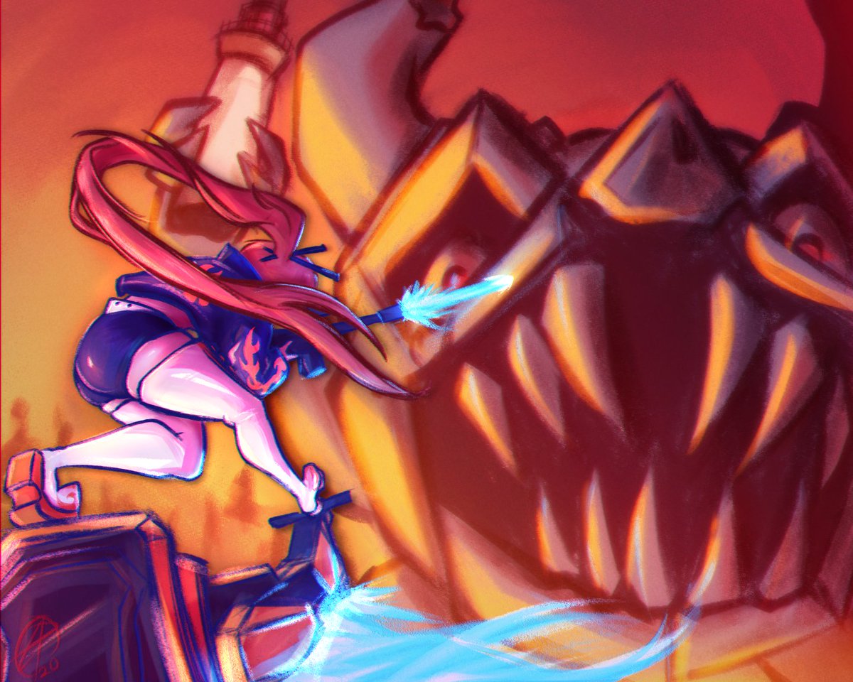 #PortfolioDay is here and I'm one of those self-taught freelance types! Commission and contact info is in my pinned tweet 💜