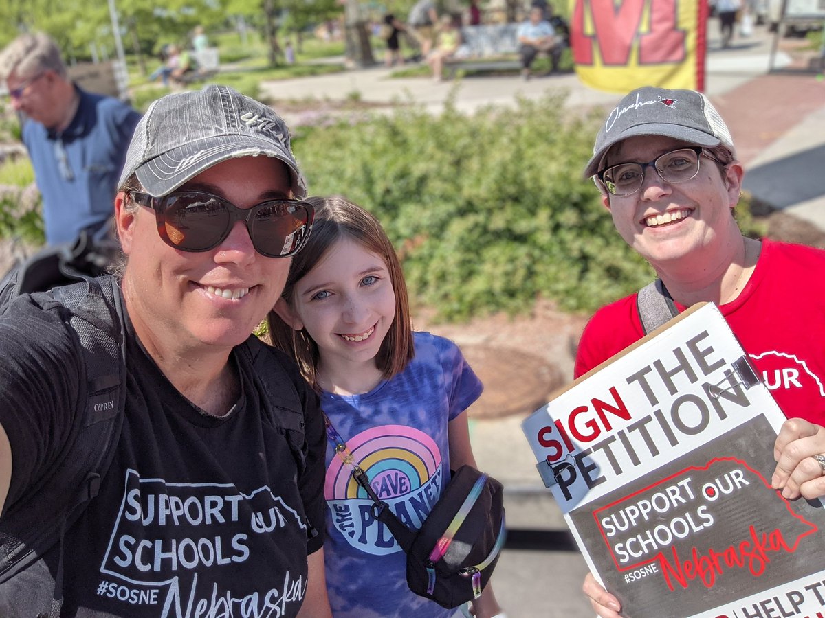 AngieLauritsen's tweet photo. Nebraska already has school choice.
Private/Parochial schools already offer scholarships on their own.

✨LB753 diverts money from the State General Fund to private schools.✨

By signing the petition to Repeal LB753 you are helping to protect our public school funding. 🇺🇲🗳️ https://t.co/gWBIBAAdvQ