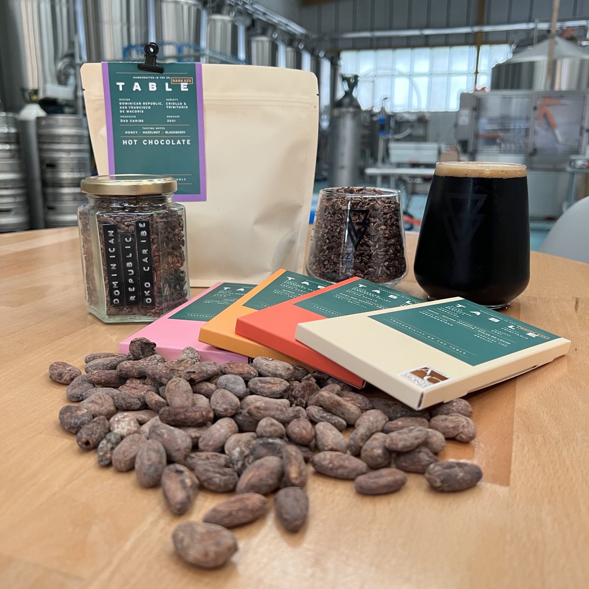 We have been working away in the background on a BIG beer and once again teamed up with our good friends Table Chocolate They managed to source us a load of the best smelling cacao nibs we have ever come across. Keep your eyes peeled for it's release! 🍫🍫🍫🍫🍫
