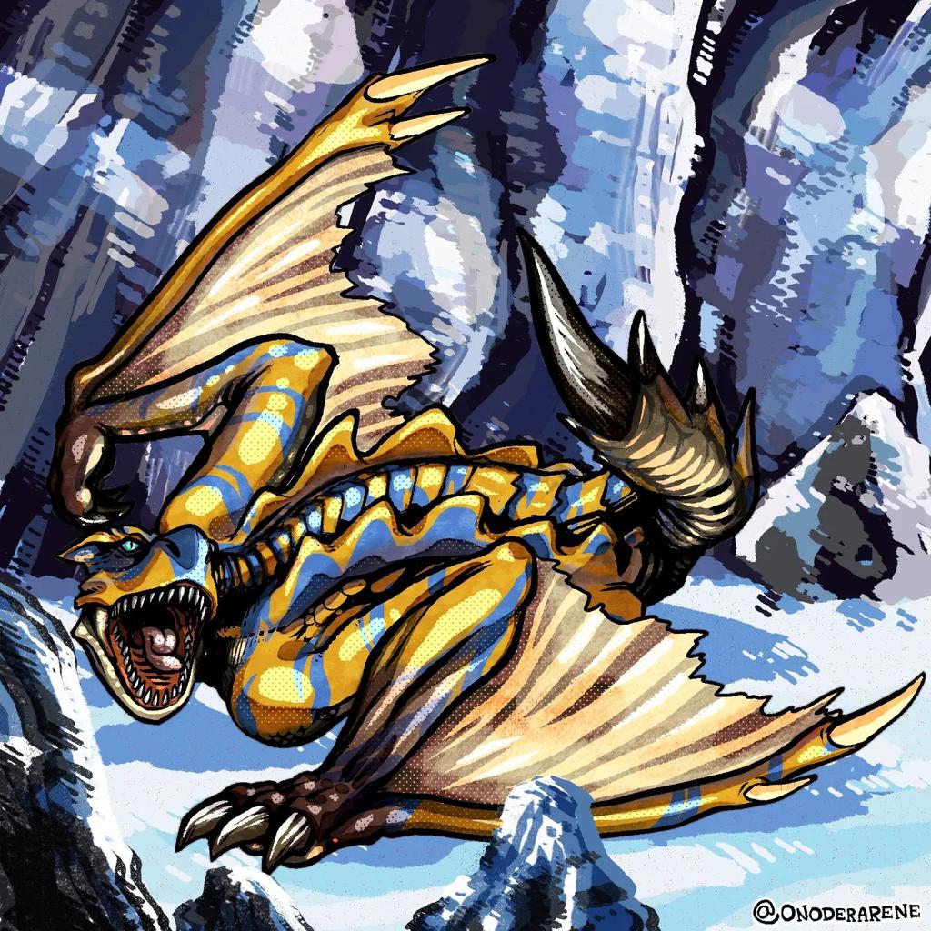 onoderarene's tweet image. #PortfolioDay #MonsterHunter 
you know I had to do it to em