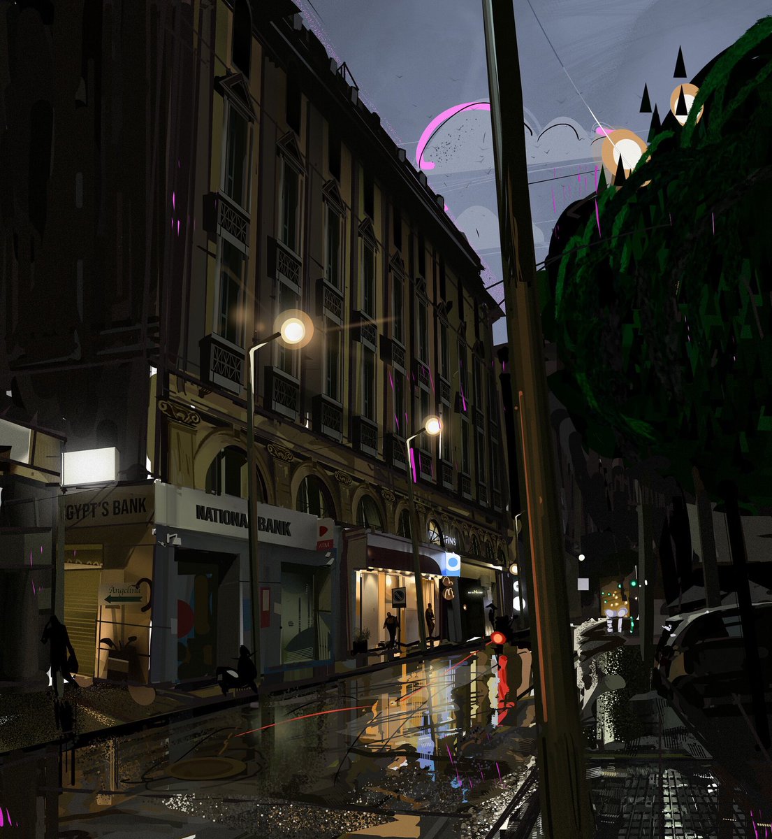 SalahMmoustafa's tweet image. Heyyo so it’s #PortfolioDay again
I’m Salah Moustafa a 23 yo artist based in Egypt
I love painting night scenes, Alexandria and spider-man ofc duh
U can find all my links here with my gumroad tutorial 🫶
linktr.ee/salahmmoustafa