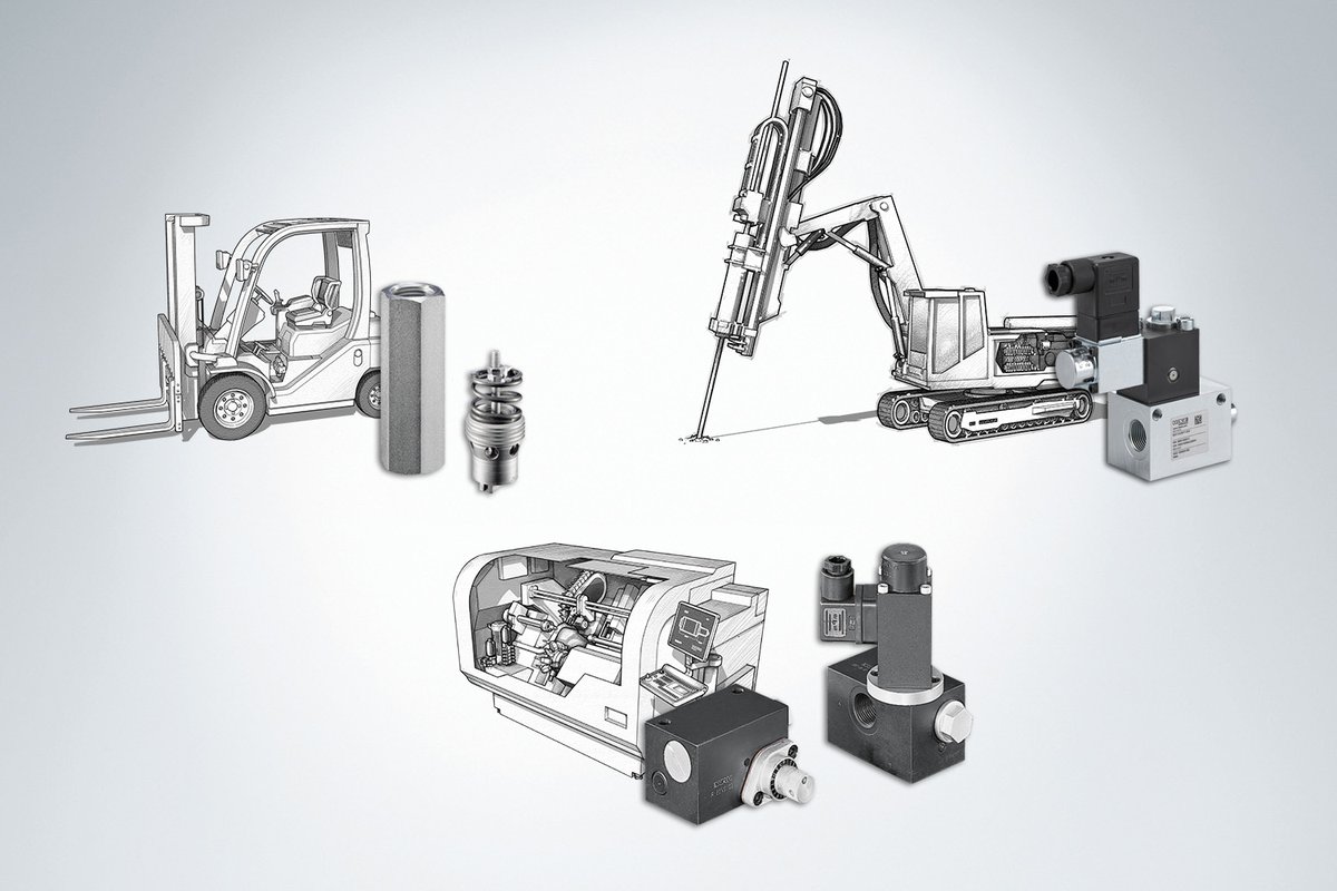 HAWEHydraulics's tweet image. In numerous applications, a uniform motion sequence of hydraulic cylinders is required regardless of the load. This goal can often be effectively achieved using flow control valves.

Learn more on our website: hawe.com/products/produ…

#hawe #hydraulics #industrialapplication