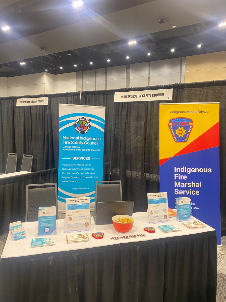 The National Indigenous Fire Safety Council is attending the Annual General Assembly in Halifax, Nova Scotia from July 11-13, 2023 in the Halifax Convention Centre. 

Please join us at our booth to learn more about the NIFSC and upcoming events.