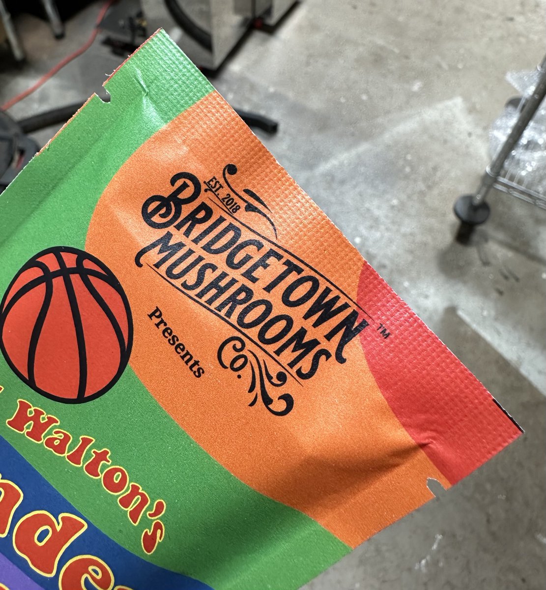 The first Bill Walton's Wonder Bars (with lion's mane) have been packaged (in our groovy compostable pouches)! Have you ordered yours yet?bridgetownmushrooms.com/products/wonde…