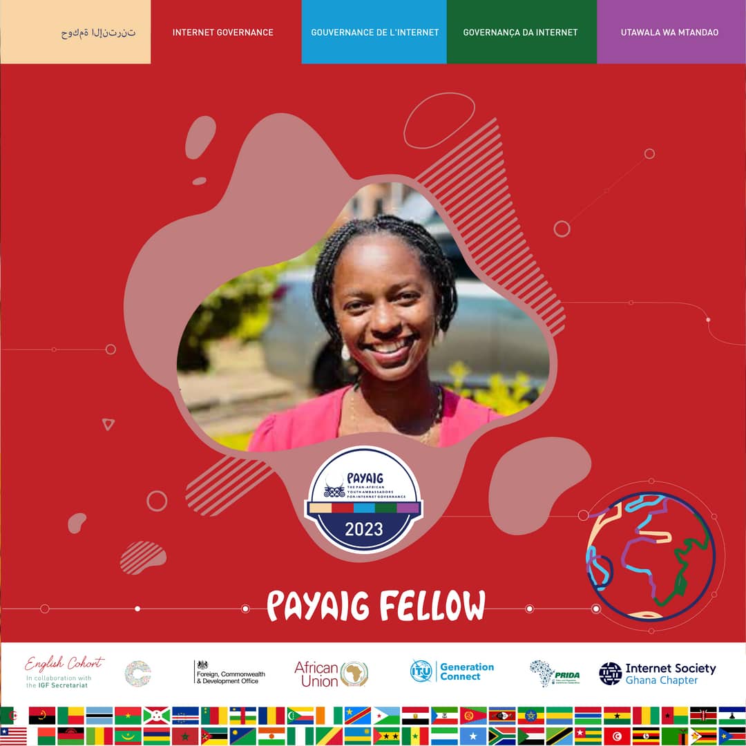 Hi, I’m Junia Gina Kuluwemba from Malawi  , I am thrilled to announce that  I have been chosen to join the English cohort of the Pan African Youth Ambassadors for Internet Governance fellowship!
#PAYAIG #ICYBERCZAR #IGFAMBASSADOR #IGF2023 #KYOTO