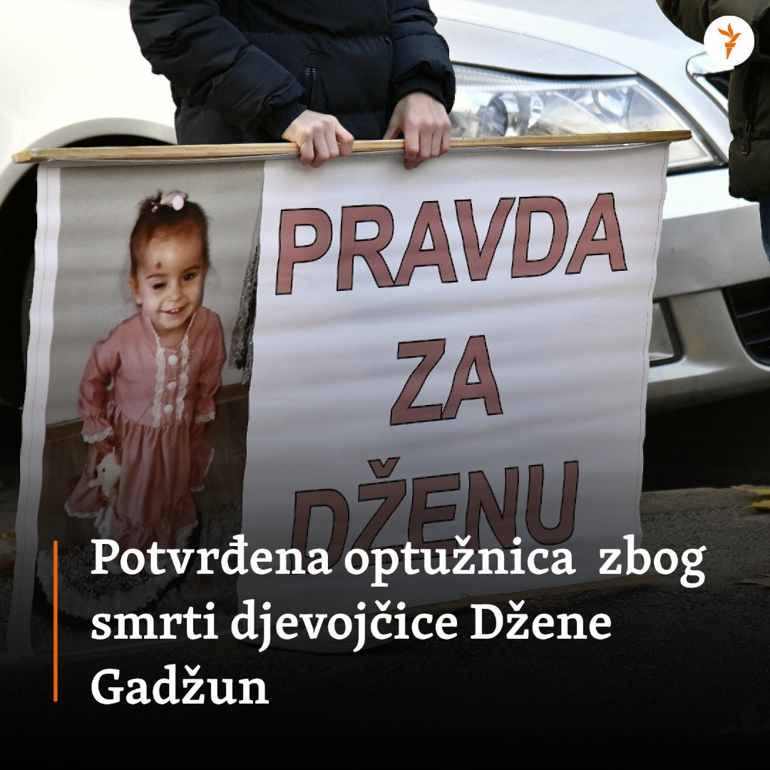 RSE_Balkan's tweet photo. Džena Gadžun, dvoipogodišnja djevojčica iz Kaknja, u srednjoj Bosni, preminula je 14. novembra 2021., tri dana nakon što je, zbog korekcije spuštenog očnog kapka, operirana u privatnoj ordinaciji u Sarajevu.

Više: https://t.co/MrhyNWotjE https://t.co/MLExKC5WdN