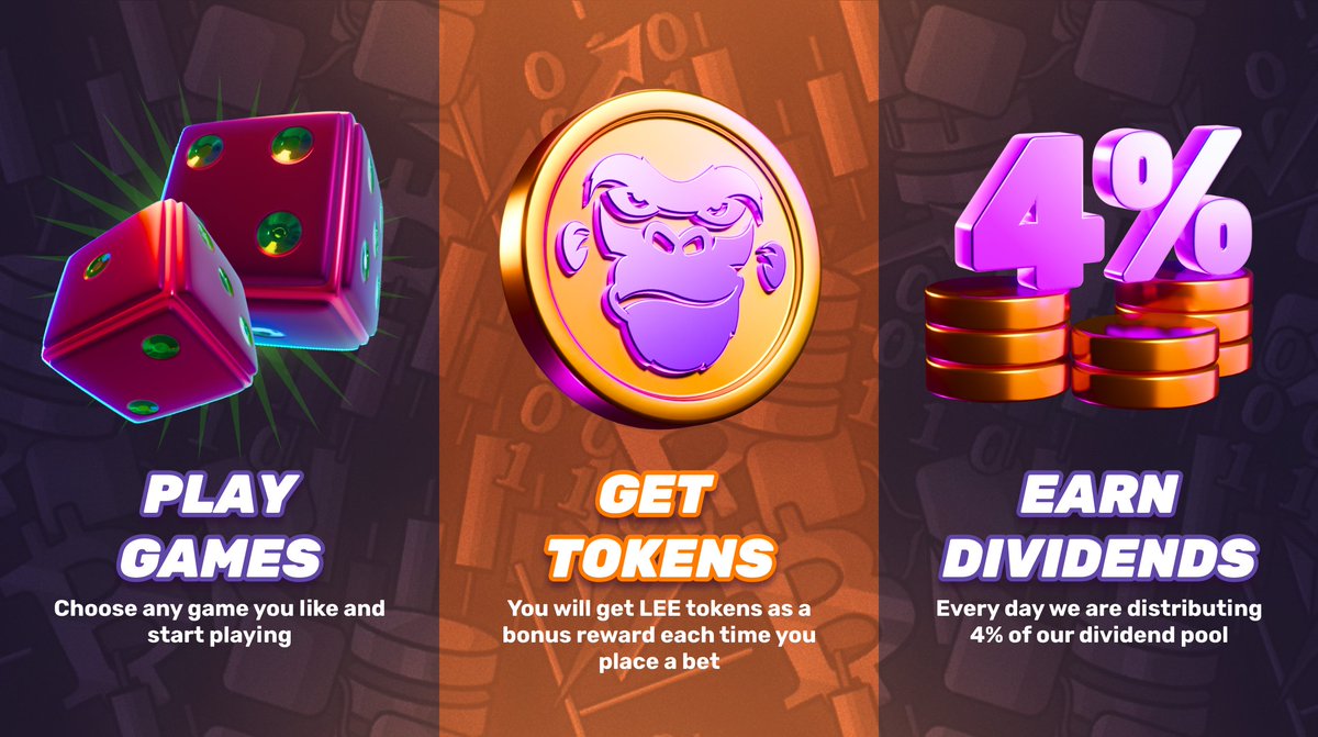 leebetio's tweet photo. 🎲 You #playing or staking?

🔥 Try something new with #crypto #igaming #platform @leebetio 

🤑 5 $USDT for #Free
💰 4% Daily #Dividends
⛏️ Mine $LEE Token
🏆 Weekly #Competitions

🚀 Play Now On https://t.co/4Uq0IfuW8U https://t.co/7GFUvWTAwH