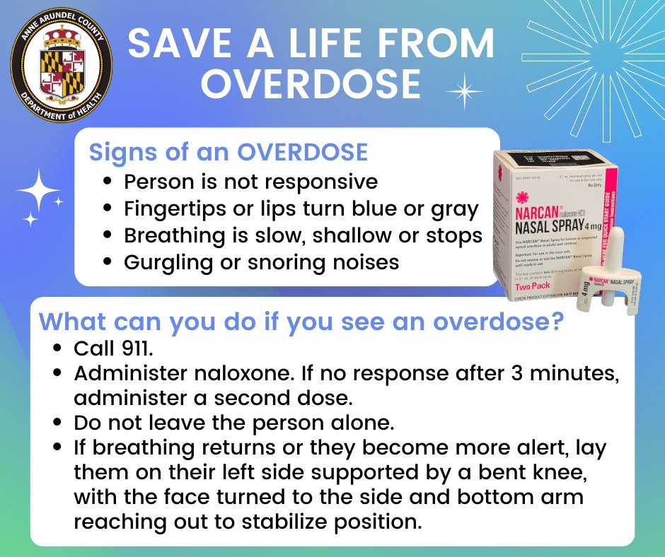 AAHealth's tweet photo. Knowing the signs and symptoms of an #OpioidOverdose and getting trained to administer #naloxone could save the life of someone you love. https://t.co/KstBwQTxXi #RethinkingRecovery https://t.co/AyPcXQExx9