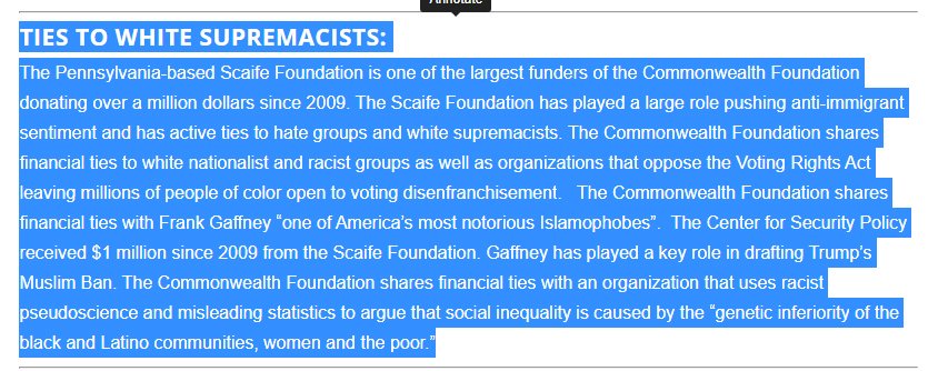 @BACKWOODZUKFAN @marklevinshow Maybe- but then again- I wasn't funded by Anti Immigrant White Supremacists either?  You do know what the Scaife Family Foundation is right? sourcewatch.org/index.php/Scai…