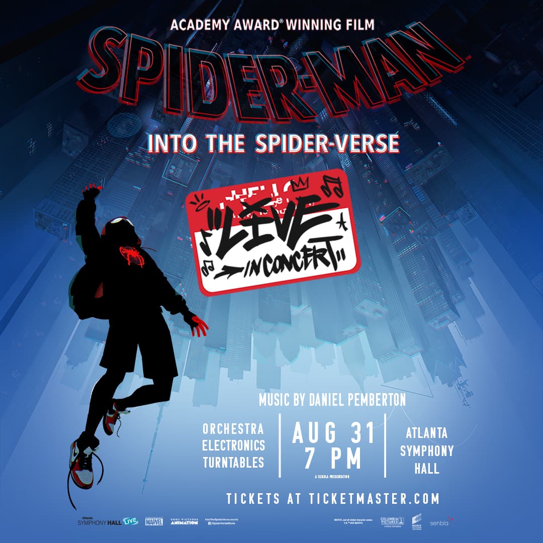 We are happy to have the opportunity to give away 4 tickets to the upcoming Spider-Man: Into the Spider-Verse Live in Concert 

Like and share this post for your chance to win! Winners picked on Wed July 12th at 3p.

aso.org/events/detail/… <a href="/SpiderVerse/">Spider-Man: Beyond The Spider-Verse</a>