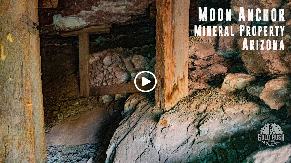 goldrushmines's tweet photo. Now LIVE!!! The Survey of the Moon Anchor Mine in Maricopa County Arizona. This property was worked up into the 1980's. Silver assays at 5oz per ton, but this is dwarfed by lead assaying 14%-23% per ton. https://t.co/E71EyNtFTz