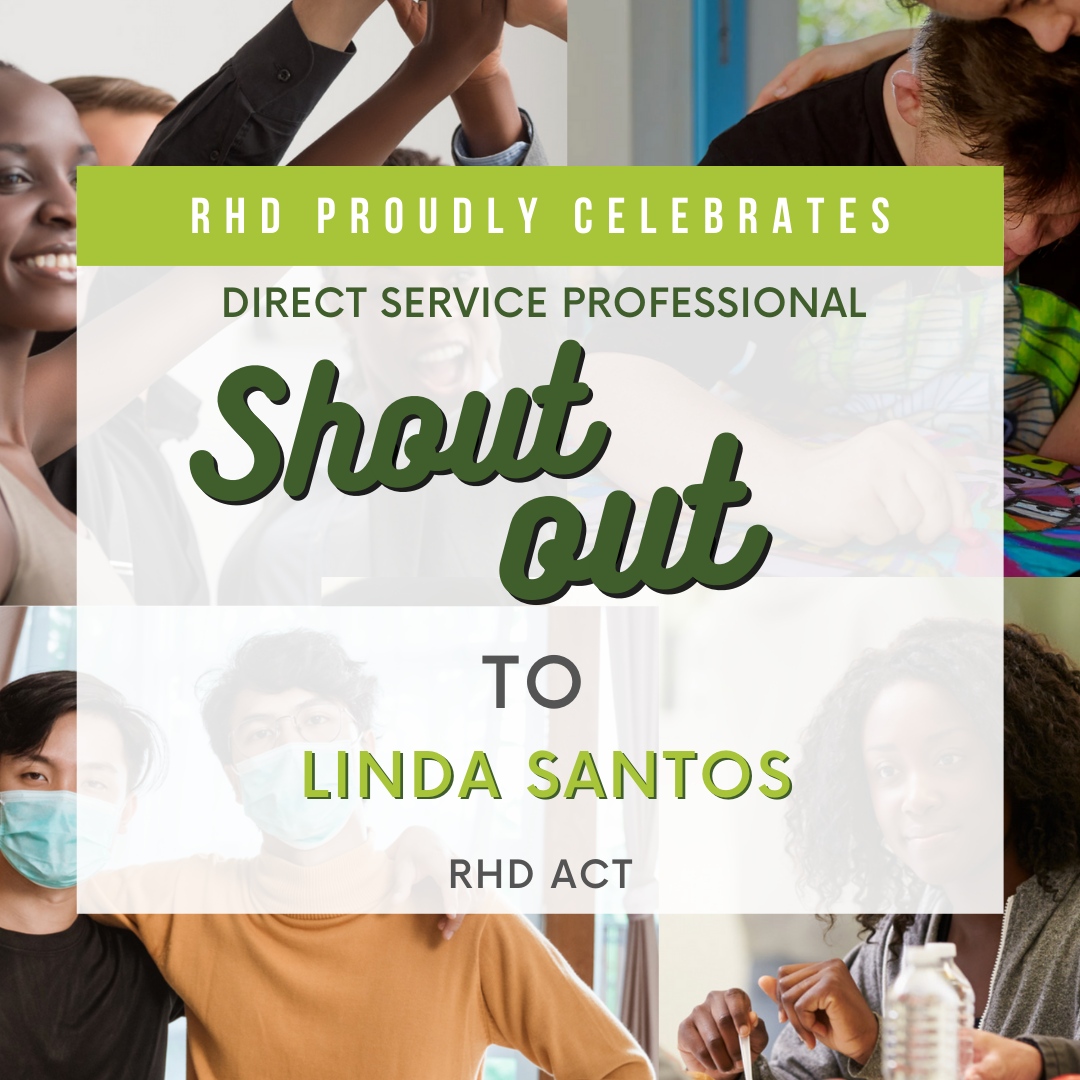 #RHD’s #DSPs are our #hardworkingheroes! This week we celebrate Linda Santos from RHD ACT (Assertive Community Treatment). Her passion and willingness to go above and beyond continue to be an inspiration to the community. Thank you, Linda!