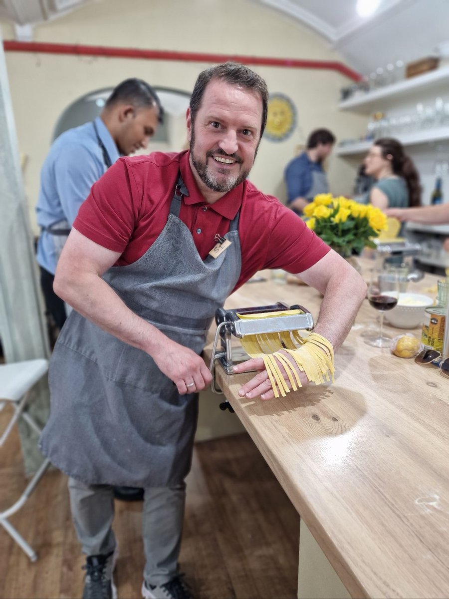 Kevin &amp; Simon had a wonderful evening at Flour Will Fly making pasta from scratch.

We decided to host this event with some of our amazing placed candidates 💜 

Not only do we want to enjoy these experiences with our fantastic clients but also with our amazing candidates