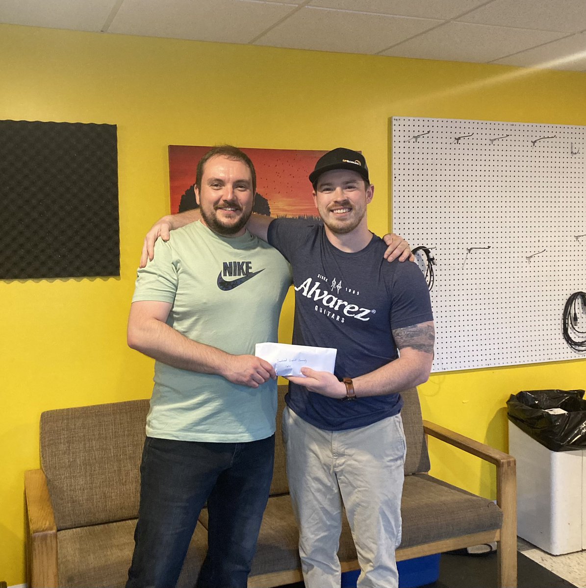 Thanks to Joshua Parsons &amp; the Marystown School of Music for the donation of $345 to the <a href="/SmallwoodComm/">Smallwood Comm Ctr</a> 

The School donated proceeds from its Spring Showcase. The money will go toward supporting the IMPACT Youth nights, which will be restarting in Sept 🙂

#wecanmakeadifference