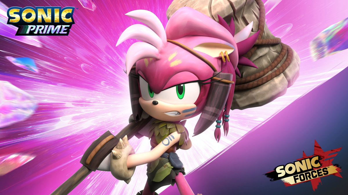 SEGAHARDlight's tweet photo. The Monster from the Scavengers 🍃 #SonicPrime https://t.co/I075vr3K2x