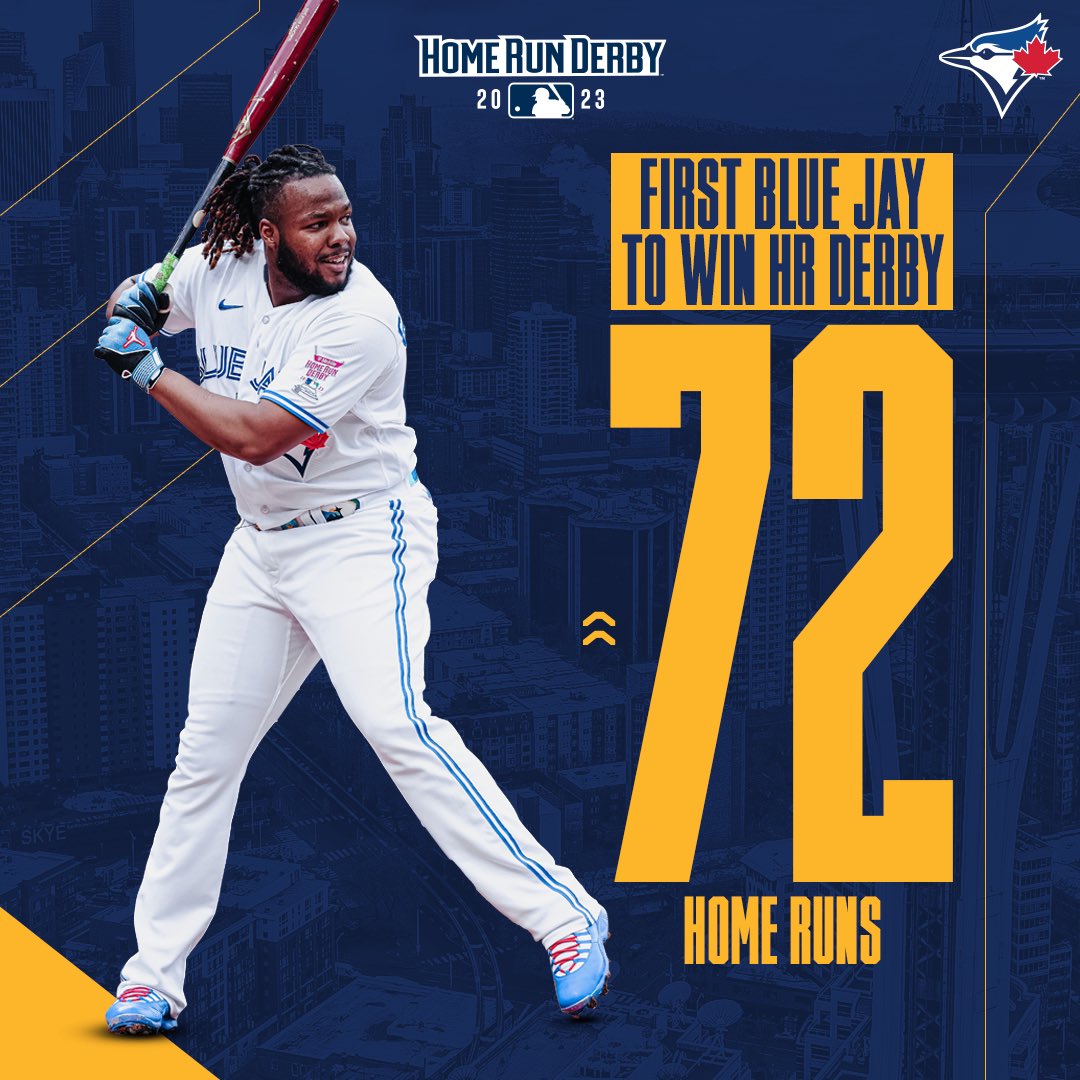 BlueJays's tweet photo. HISTORY for our Prince of #PLAKATA 💥 #HRDerby https://t.co/Sheva9FXhW