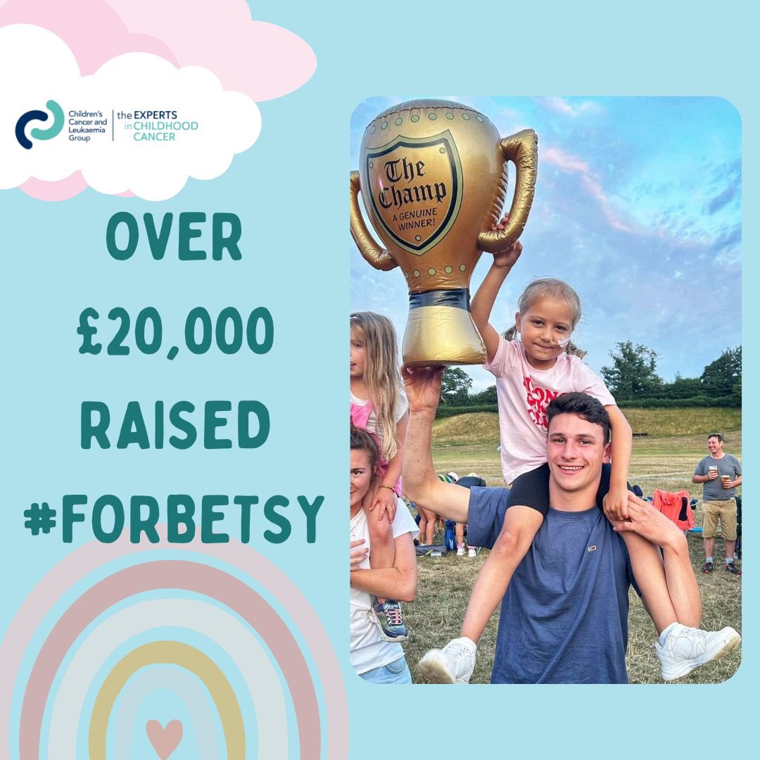 Saturday was for Betsy, thank you to everyone who came and helped us raise so much money for @CCLG_UK 🏏🎶 There is still time to donate to this great cause 👇🏻 justgiving.com/crowdfunding/c… #ForBetsy 💕