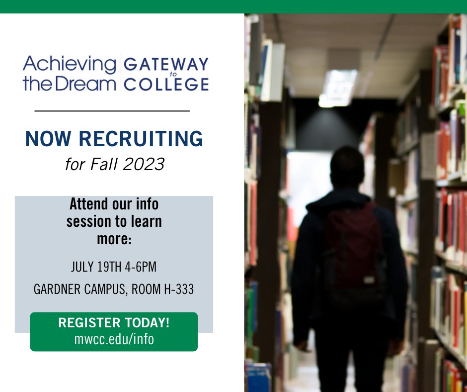 If you haven’t earned a high school diploma and are between the ages of 16 - 21, this program is perfect for you! 

The only requirement is that you are willing to work to be a successful college student.

This opportunity is available to any MA resident.

ow.ly/hfLf50NK6Jx