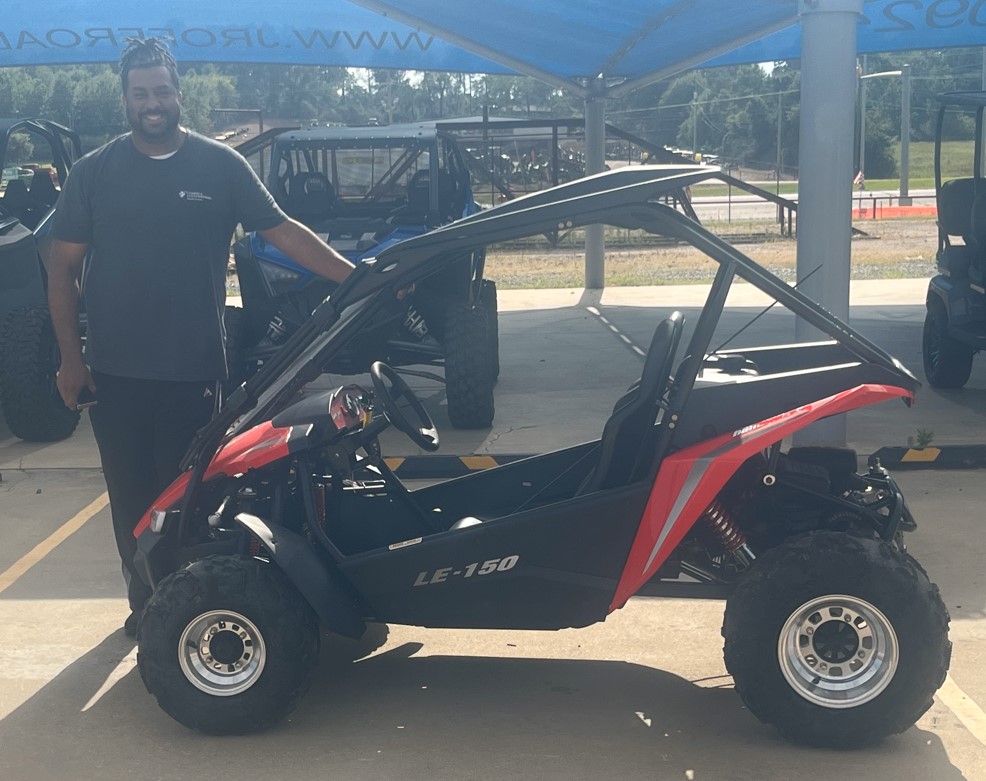 jroffroad's tweet photo. Mr. Hall is going to have one excited daughter🤩We appreciate your business and Welcome to The JRO Family🤝🏼

#HAMMERHEAD #LE150 #POLARIS #GOKART #MARSHALL #TEXAS https://t.co/HmTTdWWNvs