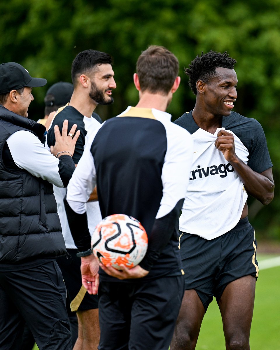 ChelseaFC's tweet photo. Settling in! 🏠 https://t.co/Z14g9uT4PO