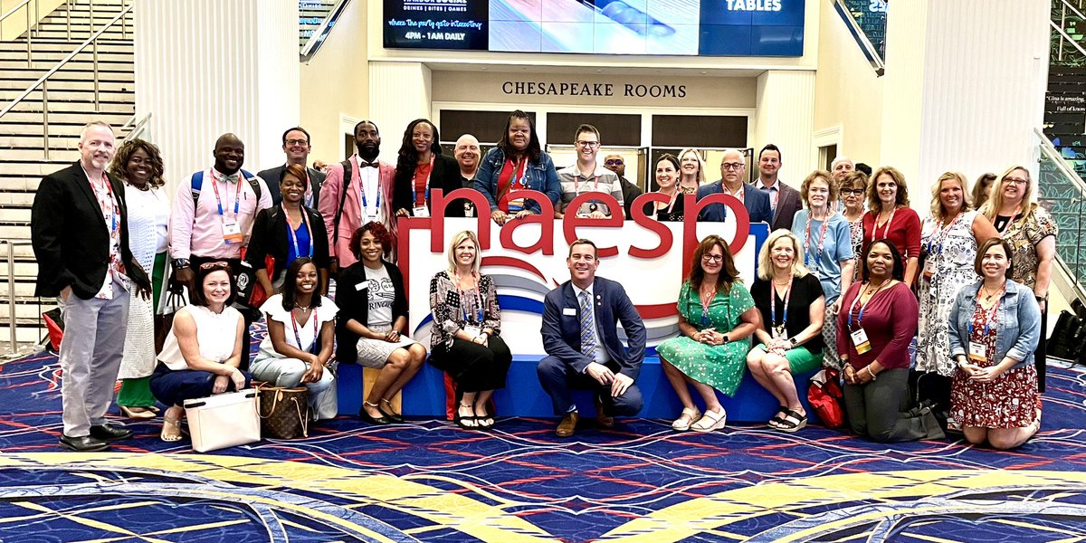 I am SO proud to represent @NAESP_Zone_3!  It is an honor to call these amazing people friends and colleagues. #LiftUpZone3 #NAESP23 <a href="/naesp/">National Assoc. of Elementary School Principals</a>
