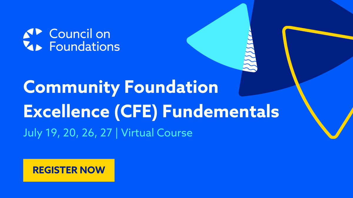 Council on Foundations tweet media