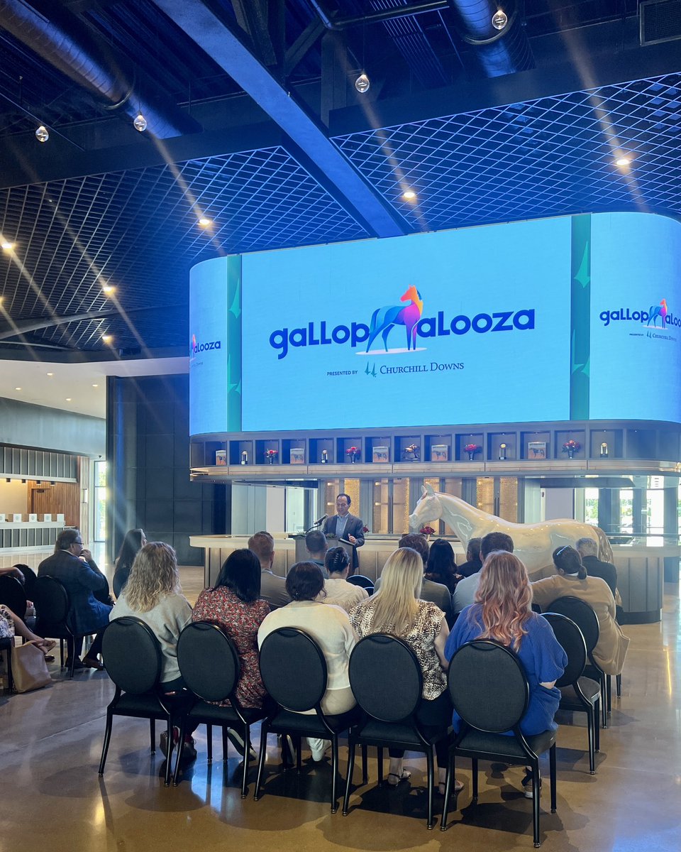 ChurchillDowns's tweet photo. Gallopalooza is back in Louisville! https://t.co/22OhTsBrn1