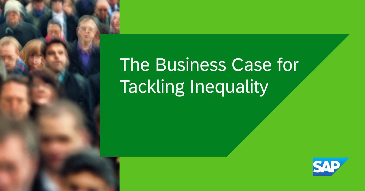 Icmora's tweet photo. Tackling inequality is critical for long-term and sustainable economic growth. See how leading companies are working to ensure equal opportunity, achieve climate resilience, and adaption. #SAP4Good 

Check out the three-step guide 👉 https://t.co/OotYC4y5Ch https://t.co/dbfeTsazdU